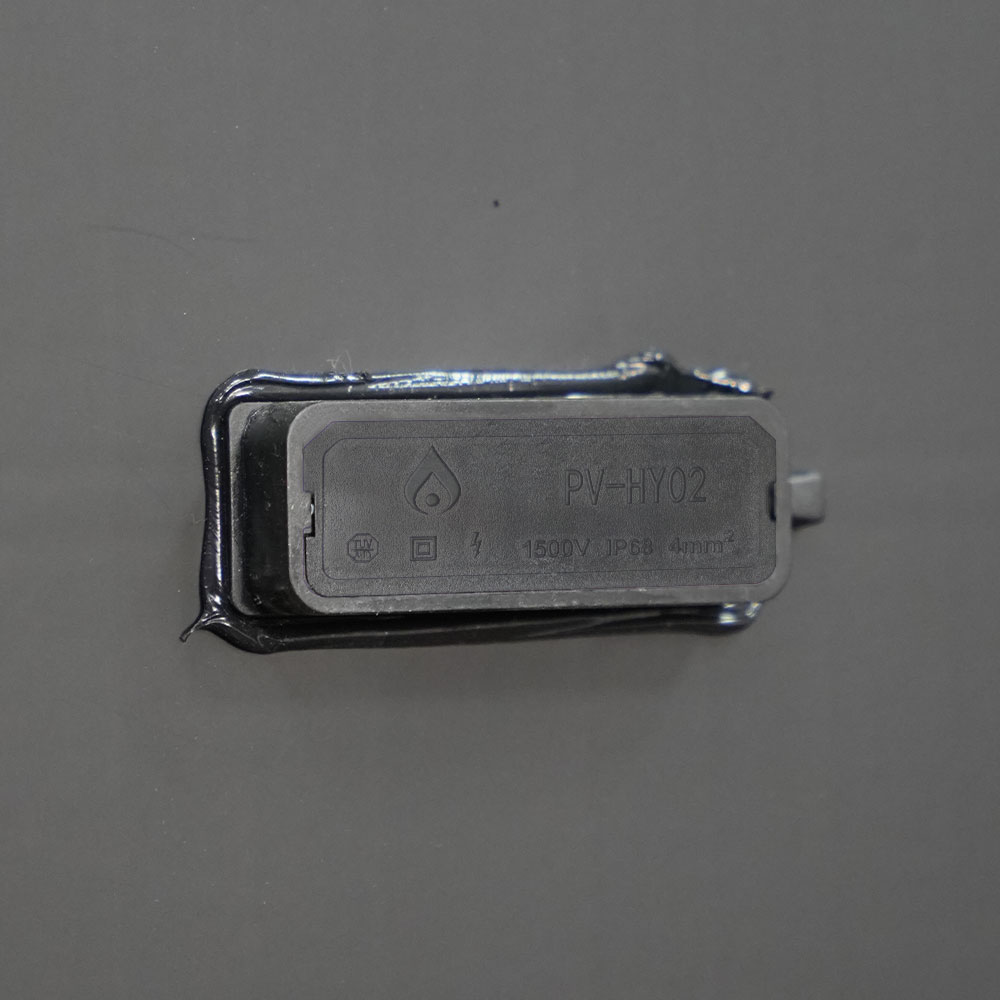 M166H660 350-385W Vidro Único Todo Preto